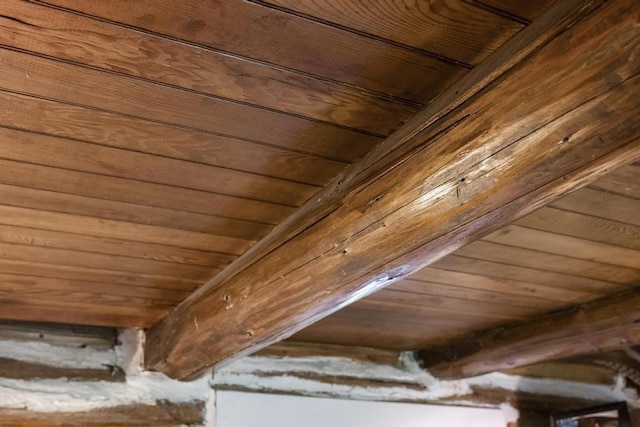 680 N Lake Shore Dr, Harbor Springs, MI 49740 - detailed view of wood ceiling