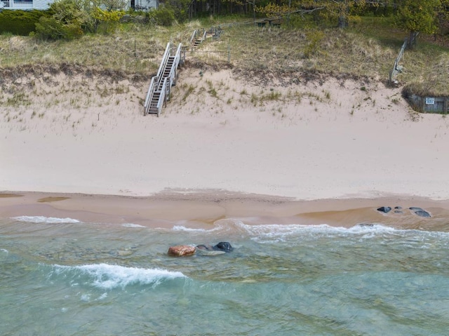 680 N Lake Shore Dr, Harbor Springs, MI 49740 - water view with local beach
