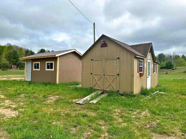 2378 E Old State Rd, East Jordan, MI 49727 - view of shed