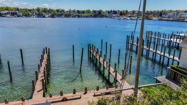 306 E Dixon Ave, Charlevoix, MI 49720 - dock area with a water view