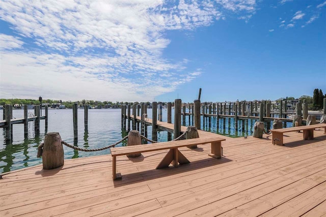 306 E Dixon Ave, Charlevoix, MI 49720 - dock with a water view