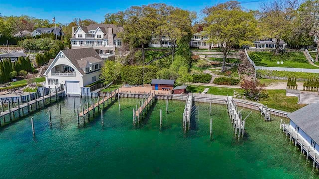 306 E Dixon Ave, Charlevoix, MI 49720 - dock area with a water view