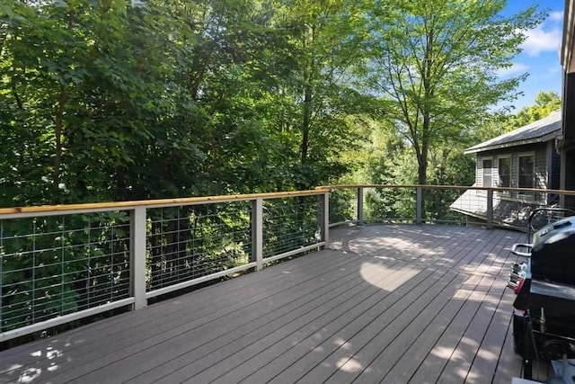 03675 Bc/Ej Rd, East Jordan, MI 49727 - view of deck
