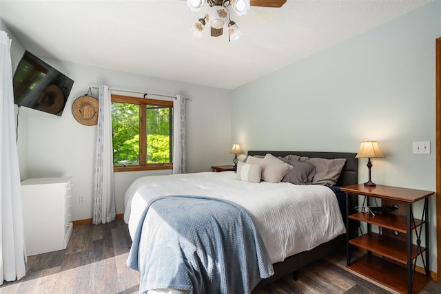 10370 Boyne City Rd, Charlevoix, MI 49720 - bedroom with wood finished floors and baseboards