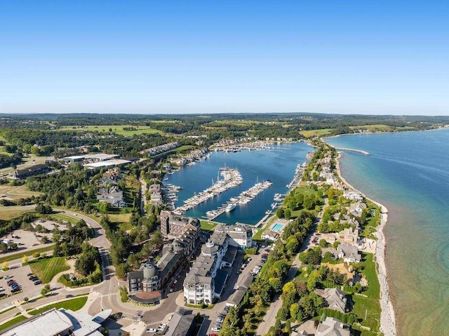 4200 Main St Unit 31 & G-6, Bay Harbor, MI 49770 - aerial view of property's location featuring a nearby body of water