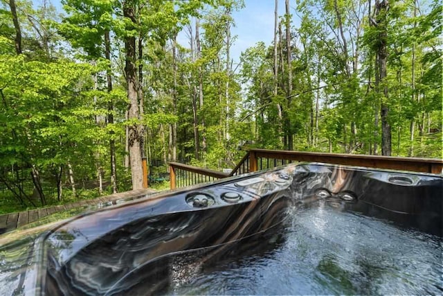 426 Chamonix Ln, Harbor Springs, MI 49740 - view of pool featuring a wooden deck