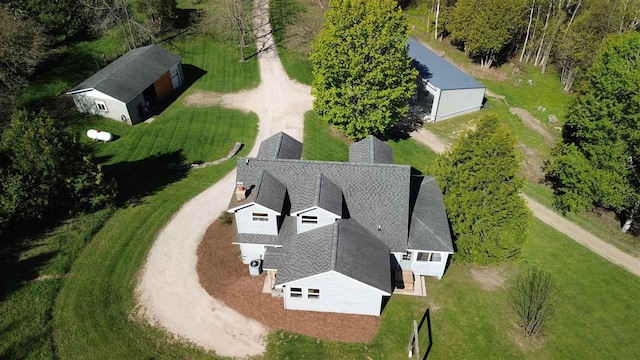 02022 Spayde Rd, Charlevoix, MI 49720 - view from above of property