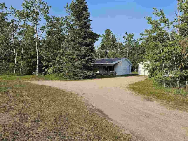394 Townline Rd, Pellston, MI 49769 - view of dirt / gravel driveway