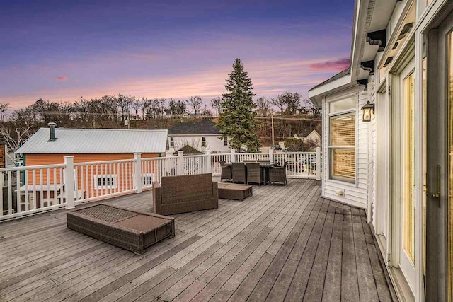 193 E Main St Unit 4, Harbor Springs, MI 49740 - view of wooden terrace