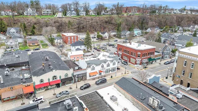 193 E Main St Unit 4, Harbor Springs, MI 49740 - drone / aerial view
