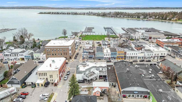 193 E Main St Unit 4, Harbor Springs, MI 49740 - aerial view of a large body of water