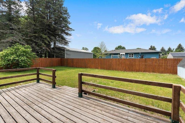 1105 Grant St, Charlevoix, MI 49720 - view of deck