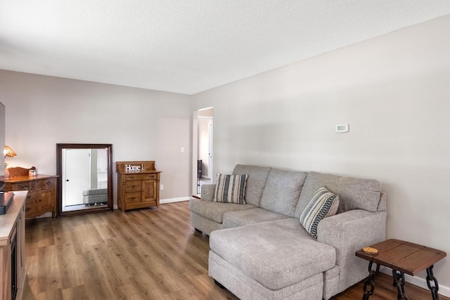 1105 Grant St, Charlevoix, MI 49720 - living room with light wood-type flooring