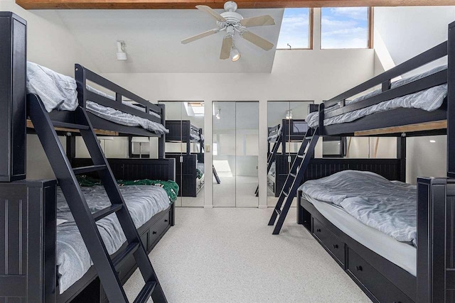 3480 Lakeside Dr N Unit 35, Petoskey, MI 49770 - bedroom featuring ceiling fan