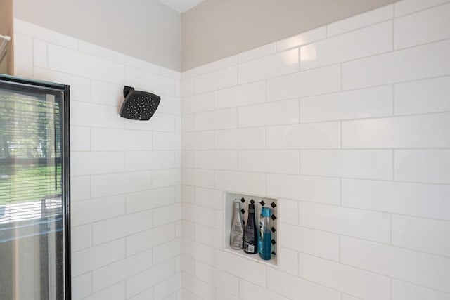 1029 Howard St, Petoskey, MI 49770 - full bath with tiled shower