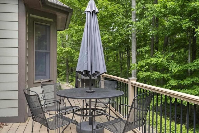 1367 Zink Rd, Boyne City, MI 49712 - deck with outdoor dining area
