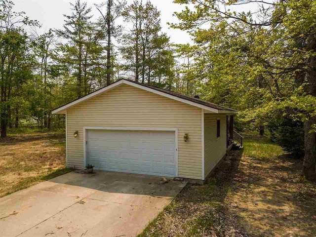 2335 Lone Pine Rd, Gaylord, MI 49735 - view of detached garage
