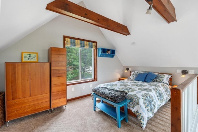 15700 Island Dr, Wolverine, MI 49799 - bedroom with carpet floors and baseboards