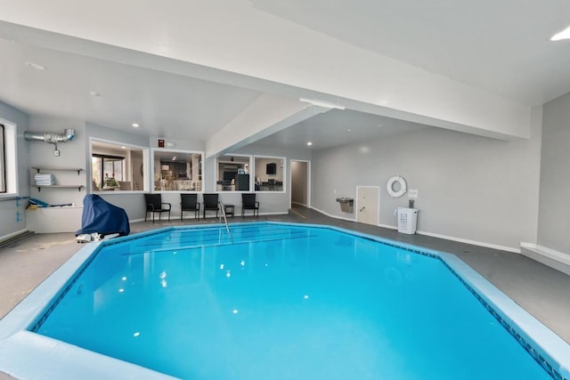 101 Michigan Ave Unit 107, Charlevoix, MI 49720 - view of indoor pool