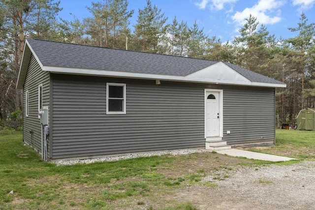 168 Townline Rd, Pellston, MI 49769 - view of outdoor structure featuring entry steps