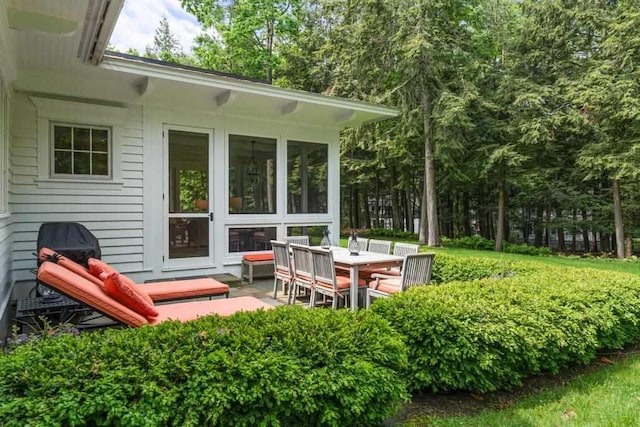 145 Traverse St, Harbor Springs, MI 49740 - view of patio