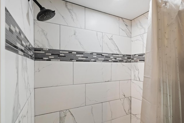 1116 N Lake St, Boyne City, MI 49712 - bathroom view of a tile shower