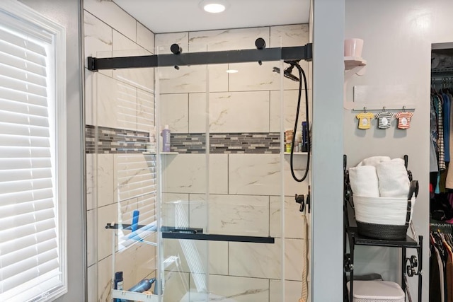 1116 N Lake St, Boyne City, MI 49712 - bathroom with a shower stall