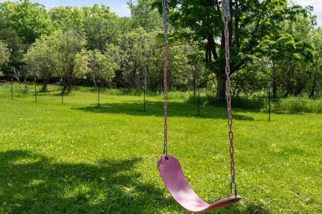 1116 N Lake St, Boyne City, MI 49712 - view of green lawn