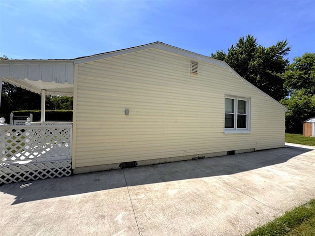 2343 Bonner Rd, Ferndale, MI 48220 - view of property exterior featuring crawl space