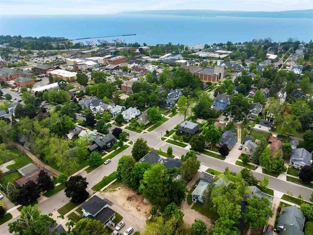 606 State St, Petoskey, MI 49770 - view of property location with nearby suburban area and a large body of water