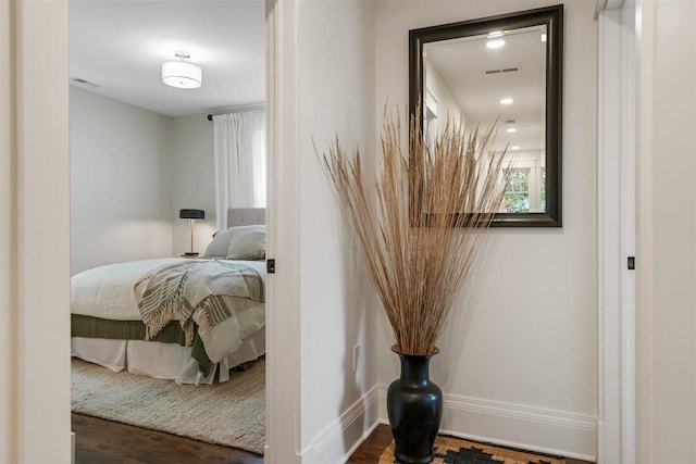 606 State St, Petoskey, MI 49770 - bedroom with wood finished floors