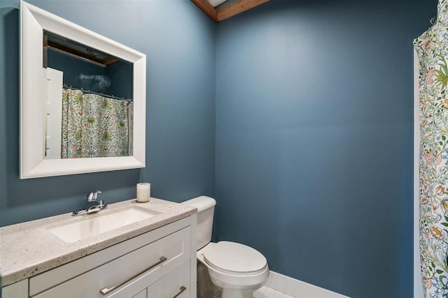 606 State St, Petoskey, MI 49770 - bathroom featuring vanity and tile patterned floors