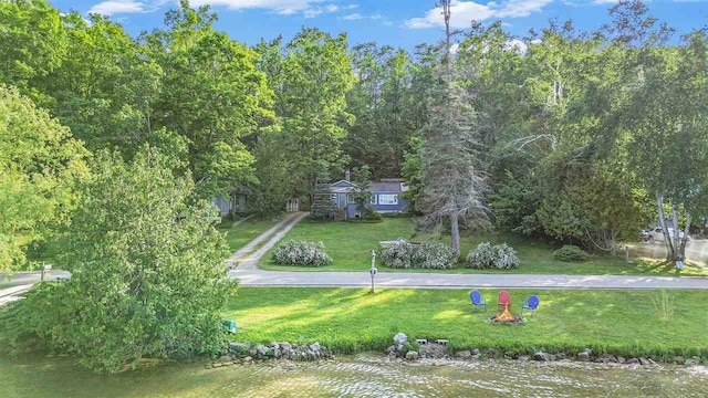 5272 Indian Garden Rd, Petoskey, MI 49770 - view of green lawn