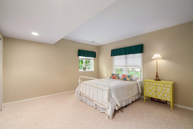 690 Woodhill Unit 6, Harbor Springs, MI 49740 - bedroom with carpet flooring and recessed lighting