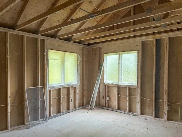 104 Meadow Wood Dr, Harbor Springs, MI 49740 - miscellaneous room featuring plenty of natural light and vaulted ceiling