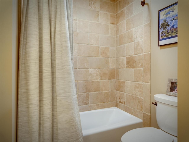 6598 Forest Way, Harbor Springs, MI 49740 - full bathroom with toilet and shower / tub combo