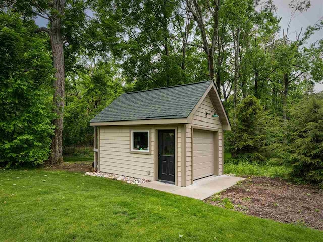 6598 Forest Way, Harbor Springs, MI 49740 - view of outbuilding featuring driveway