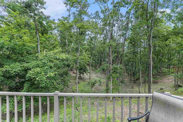 1835 Bluffs Edge, Harbor Springs, MI 49740 - deck with a view of trees
