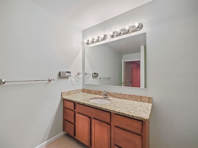 1885 Lalonde Rd, East Jordan, MI 49727 - bathroom featuring vanity and tile patterned flooring