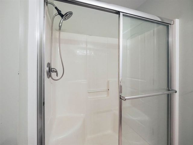 1885 Lalonde Rd, East Jordan, MI 49727 - bathroom featuring a shower stall
