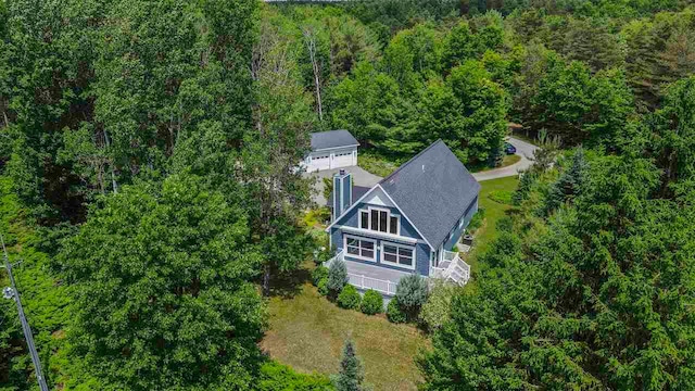 1885 Lalonde Rd, East Jordan, MI 49727 - view of subject property featuring a forest