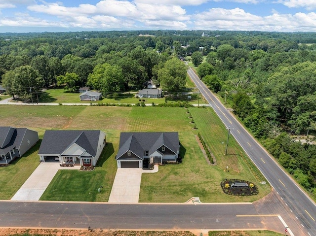 708 Mello Dr, Lyman, SC 29365 - aerial view of a heavily wooded area
