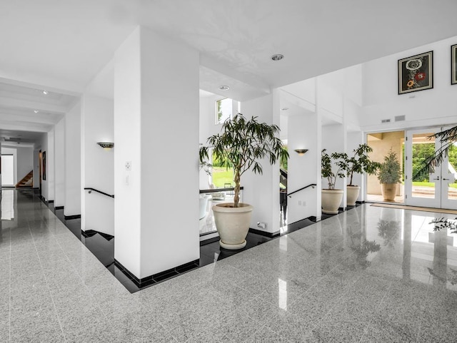 110 W King Ridge St, Gaffney, SC 29341 - community lobby featuring stairway and recessed lighting