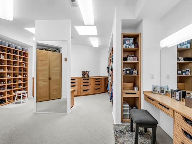 110 W King Ridge St, Gaffney, SC 29341 - office space with carpet and a skylight