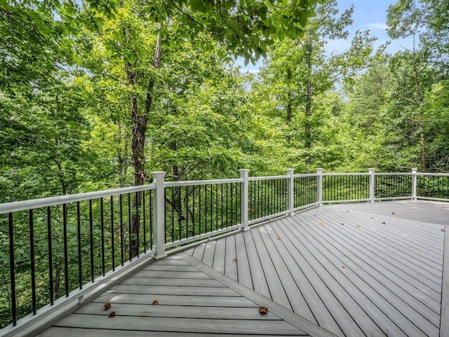 110 W King Ridge St, Gaffney, SC 29341 - view of wooden deck