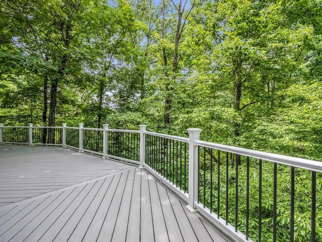 110 W King Ridge St, Gaffney, SC 29341 - view of wooden deck