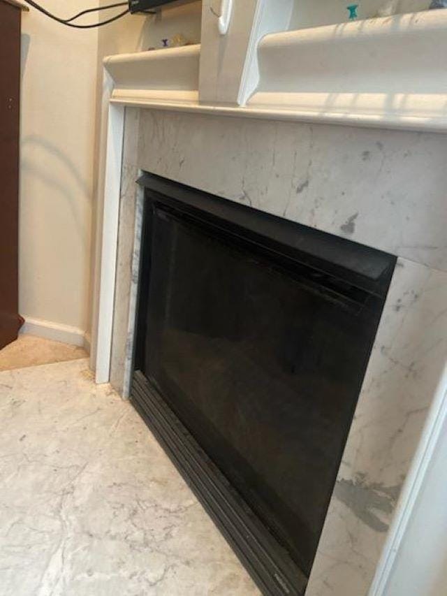 359 Edgemont Ave, Spartanburg, SC 29301 - detailed view of a premium fireplace