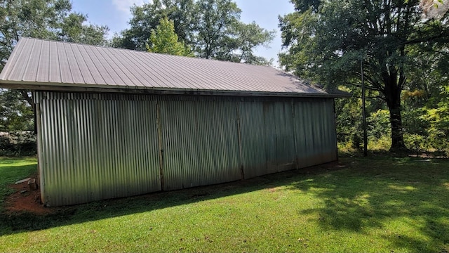 1210 Upper Valley Falls Rd, Boiling Springs, SC 29316 - view of pole building featuring a yard