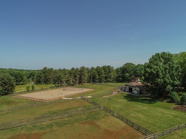835 Jackson Grove Rd, Columbus, NC 28722 - overview of rural landscape with a pastoral area and a forest