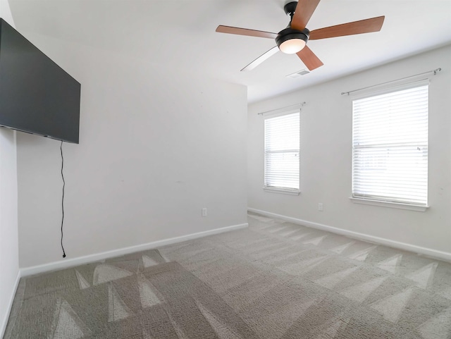 510 Bucklebury Rd, Greer, SC 29651 - empty room featuring light colored carpet and a ceiling fan